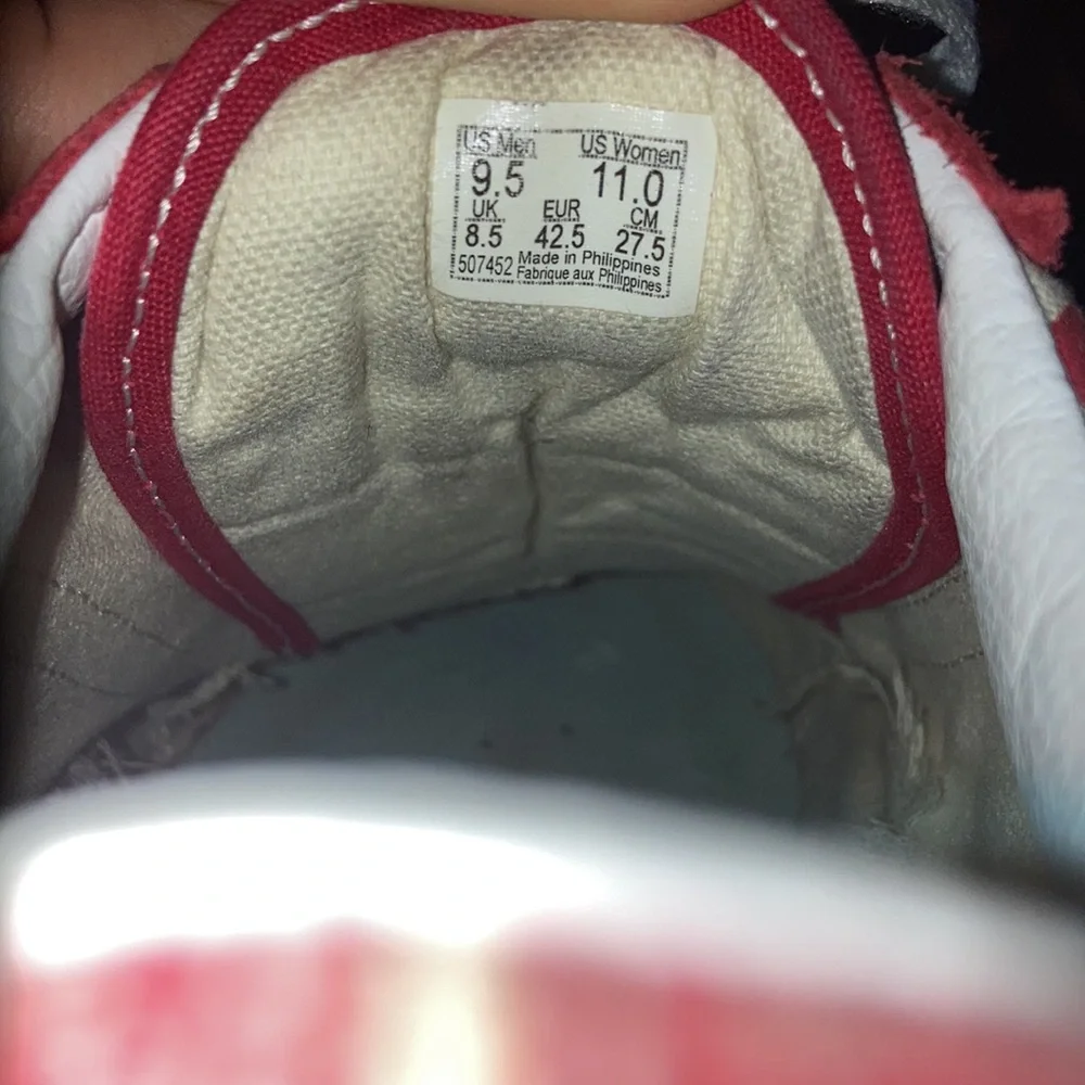 Red Checkered Vans - Picture 7 of 7